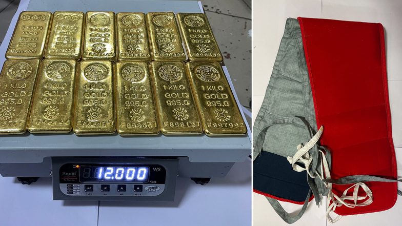 Mumbai: Six Held at Chhatrapati Shivaji Maharaj International Airport With 12 kg Gold Worth Over Rs 5 Crore