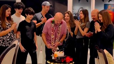 Hrithik Roshan Shares Glimpse of Dad Rakesh Roshan’s 73rd Birthday Bash with Family (Watch Video)