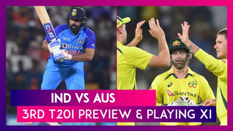 IND vs AUS 3rd T20I 2022 Preview & Playing XI: Teams Aim For Series Win ...