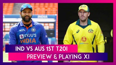 IND vs AUS 1st T20I 2022 Preview & Playing XI: Teams Aim For A Winning Start