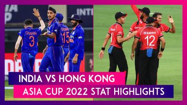 India vs Hong Kong, Asia Cup 2022 Stat Highlights: Suryakumar Yadav Stars in Dominant Win