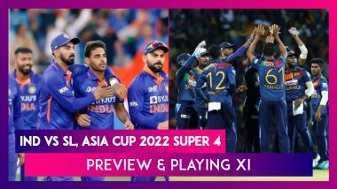 IND vs SL, Asia Cup 2022 Super 4 Preview & Playing XI: India Aim at Bounce Back