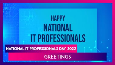 Happy National IT Professionals Day 2022 Greetings for Appreciating Tech Experts