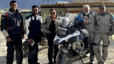 Manju Warrier Thanks Ajith Kumar and Adventure Riders India for Inviting Her on Their Two-Wheeler Tour (View Pics)