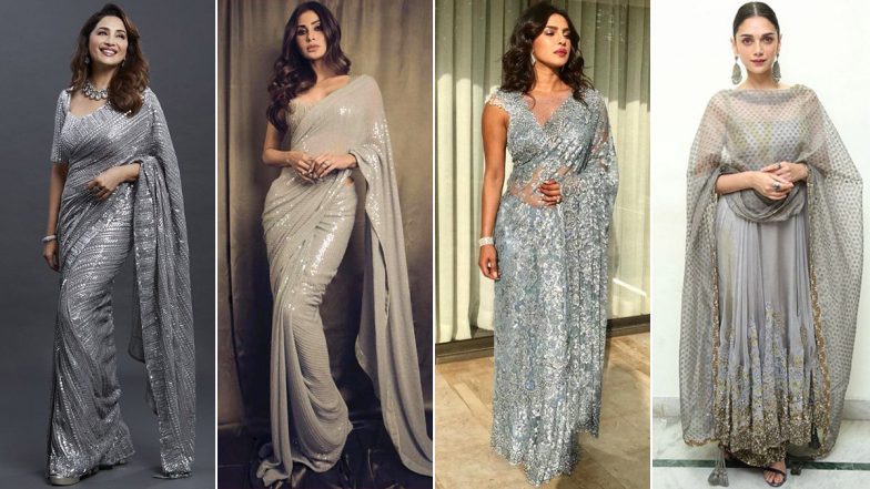 Navratri 2022 Day 6 Colour Grey: Mouni Roy, Priyanka Chopra Jonas Dish Out Outfit Goals in Grey!