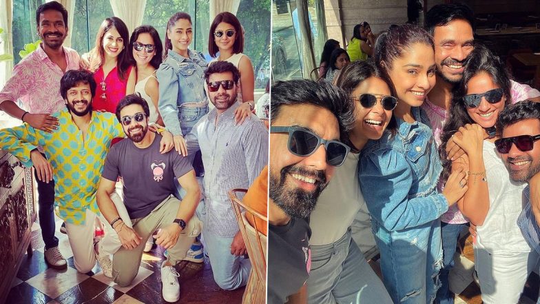 Jennifer Winget Relishes ‘Mock Meat’ with Friends, Thanks Hosts Riteish Deshmukh and Genelia Deshmukh (View Pics)