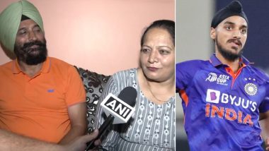 Arshdeep Singh’s Parents Show Support for Son After His Dropped Catch in IND vs PAK Asia Cup 2022 Super 4 Match