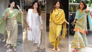 Janhvi Kapoor's Traditional Outfits That Will Strike a Chord with Girls-Next-Door!