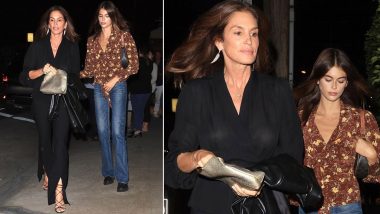 Cindy Crawford and Kaia Gerber Step Out in Style for Dinner Date in Santa Monica (View Pics)