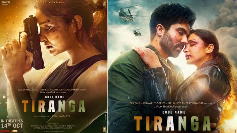 Code Name–Tiranga: Parineeti Chopra, Harrdy Sandhu’s Film to Arrive in Theatres on October 14 (View Posters)