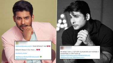 Sidharth Shukla Death Anniversary: Fans Remember the Late Actor With Heartfelt Posts and Nostalgic Pics