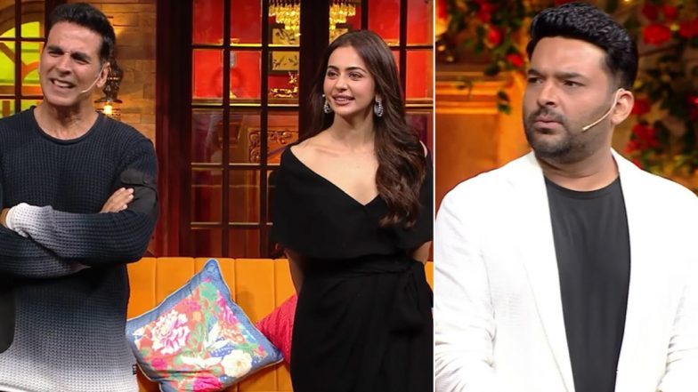 The Kapil Sharma Show: Cuttpitlli Actors Akshay Kumar, Rakul Preet Singh, Sargun Mehta To Grace the Opening Episode of the New Season!