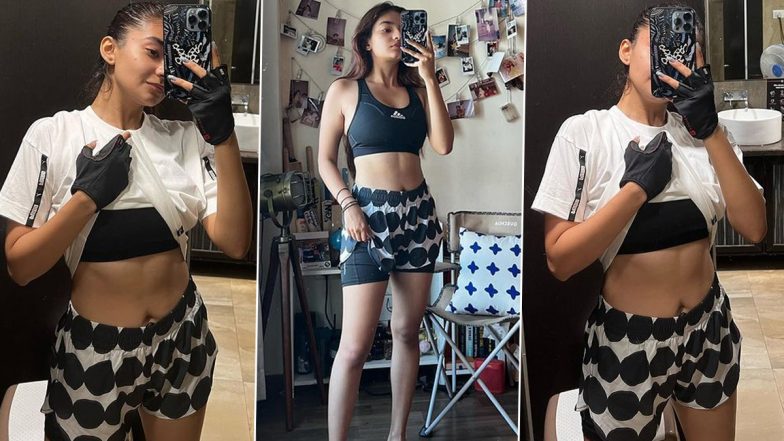Anushka Sen Gives Major Fitness Goals As She Flaunts Her Sexy Abs Says
