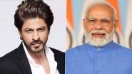 PM Narendra Modi Turns 72: Shah Rukh Khan&rsquo;s Heartwarming Birthday Wish For the Indian Prime Minister Is Winning the Internet