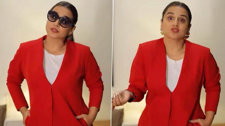 Vidya Balan Looks Red Hot as She Flaunts Bossy Vibes in New Instagram ...