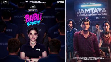 OTT Releases Of The Week: Tamannaah Bhatia’s Babli Bouncer on Disney+ Hotstar, Amit Sial’s Jamtara Season 2 on Netflix & More