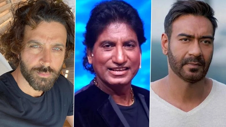 Raju Srivastav Dies at 58: Ajay Devgn, Hrithik Roshan and Other Bollywood Celebs Pay Heartfelt Condolences