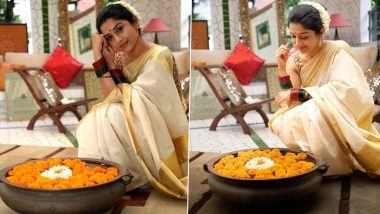 Meera Jasmine Oozes Elegance in Traditional Onam Attire as She Extends Festive Wishes to Fans (Views Pics)