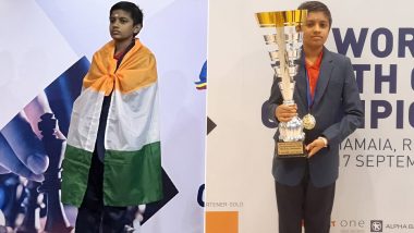 AR Ilamparthi, Indian Chess Player, Wins U-14 World Youth Championship