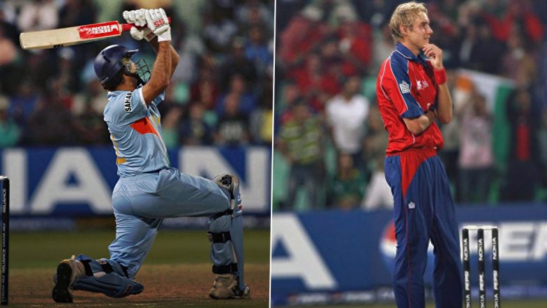 Yuvraj Singh's 6 Sixes in 1 Over off Stuart Broad During 2007 World T20 Crowned ICC Men's T20 World Cup FanCraze Greatest Moment 