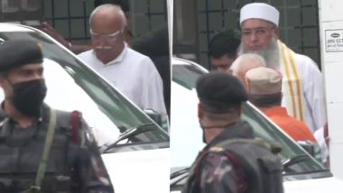 RSS Chief Mohan Bhagwat Holds Meeting With Chief Imam of All India Imam Organization Dr Imam Umer Ahmed Ilyasi