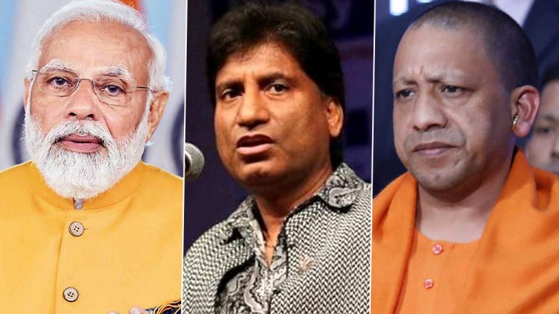 PM Narendra Modi, UP CM Yogi Adityanath and Other Leaders Condole Raju Srivastava’s Demise