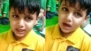 Watch: 'Papa Police Mein Hai, Maar Dega Goli,' Crying Little Boy Innocently Threatens School Teacher, Video Goes Viral