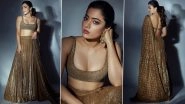 Rashmika Mandanna Dazzles in Gold; Says, &lsquo;Today I Am a Golden Girl&rsquo; (View Post)