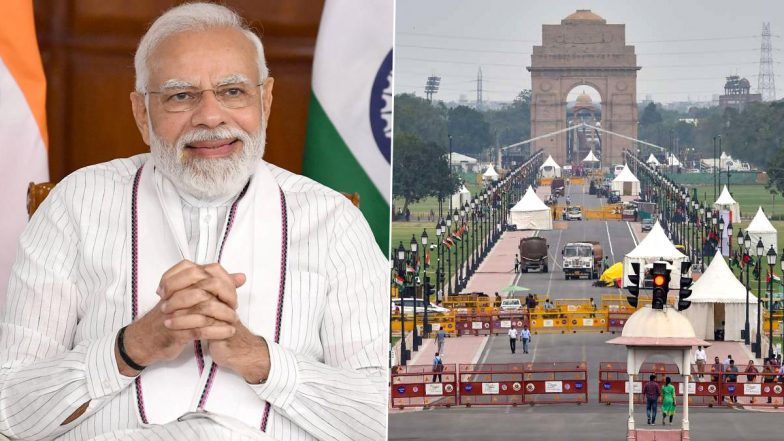 Kartavya Path Inauguration Live Streaming: Watch Live Telecast of Opening of Revamped Central Vista Avenue and Unveiling of Netaji Subhas Chandra Bose's Statue by PM Narendra Modi