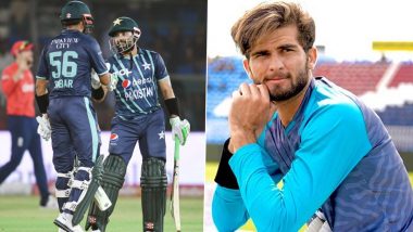 Shaheen Afridi Takes Jibe at Critics, Jokingly Calls Babar Azam and Mohammad Rizwan ‘Selfish’ After Duo’s Record Partnership in PAK vs ENG 2nd T20I 2022