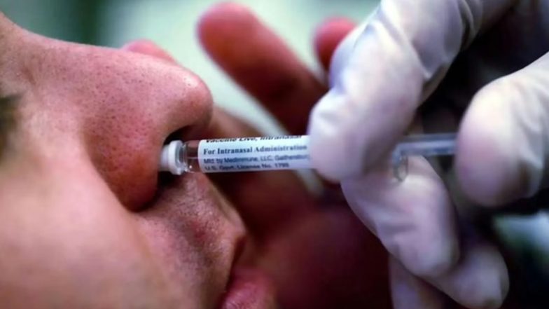 COVID-19 Nasal Vaccine Price: Bharat Biotech’s Intranasal Vaccine iNCOVACC To Cost About Rs 1,000 at Private Hospitals