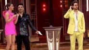 Koffee With Karan 7: Kriti Sanon Calls Up Prabhas During Show and Their Phone Interaction Will Leave You in Splits! (Watch Video)