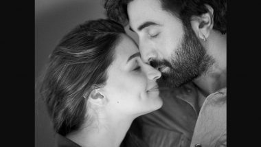 Alia Bhatt Shares Beautiful Monochrome Still With Hubby Ranbir Kapoor, Captions It ‘Home’ (View Pic)