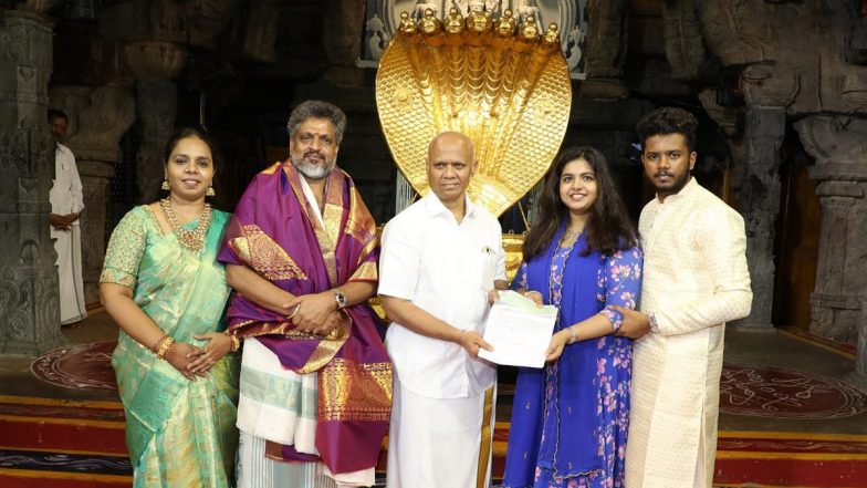 Chennai-Based Muslim Couple Donate Over Rs 1 Crore to Tirumala Tirupati Devasthanams Temple