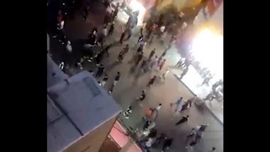 Mahsa Amini Death: Anti-Hijab Law Protests Intensify in Iran As Demonstrators Hurl Stones at Security Forces, Burn Vehicles (Watch Video)