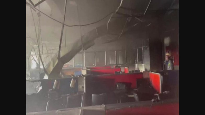 Five People Rescued as Blaze Engulfs Call Centre in Noida Sector 3
