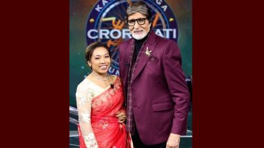 Chanu Saikhom Mirabai Teaches Amitabh Bachchan Manipuri Folk Dance on Kaun Banega Crorepati (Watch Video)