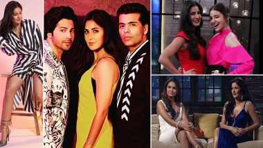 Katrina Kaif’s Glamorous Outfits for Koffee With Karan Over the Years: View Pics of Bollywood Star Ahead of Her Appearance at KWK Season 7 Episode 10