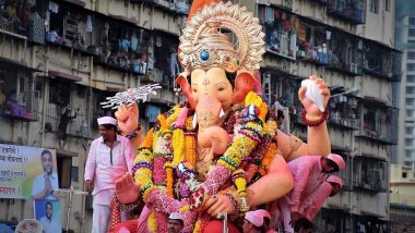 Lalbaugcha Raja 2022 Ganpati Visarjan Live Streaming Online: Watch Telecast From Mumbai’s Lalbaugcha Raja Sarvajanik Ganeshotsav Mandal on Anant Chaturdashi