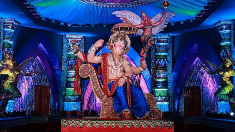 Chinchpokli Cha Chintamani 2022 Live Streaming on Ganesh Visarjan: Watch Live Darshan and Online Telecast of Mumbai’s Famous Ganpati Pandal