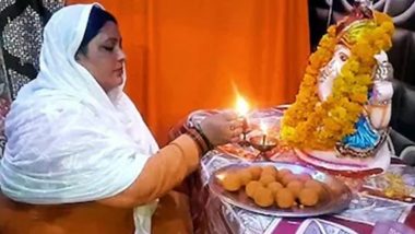 Ganesh Chaturthi 2022: Muslim Family in Aligarh Brings Ganpati Home for Seven Days