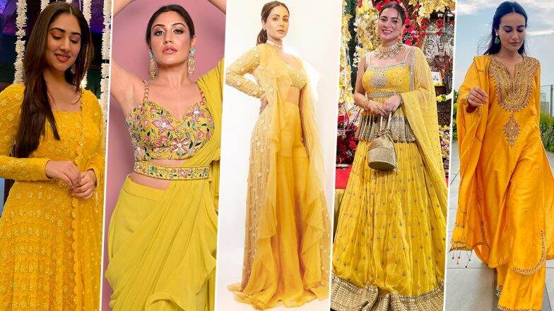 Navratri 2022 Day 4 Colour and Date: Take Style Cues From TV Actresses To Wear This Sunshine Colour on Fourth Day of Sharad Navratri | ???? LatestLY