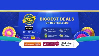 Flipkart Big Billion Days Sale 2022 Now Live for Plus Members; Massive Discounts on iPhone 13, Realme 9 Pro & More
