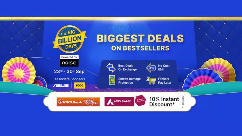 Flipkart Big Billion Days Sale 2022 Now Live; Check Offers on iPhone 13, Galaxy Watch 4 & More Here