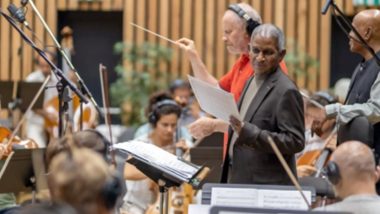 Ilaiyaraaja Records With Symphony Orchestra in Budapest for Music School