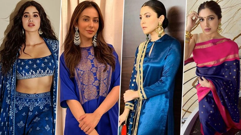 Navratri 2022 Day 3 Colour and Date: Dress Yourself in Traditional Colour by Taking Style Inspiration From These Bollywood Beauties!
