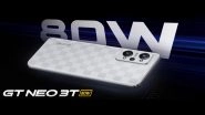 Realme GT Neo 3T India Launch Set for September 16, 2022