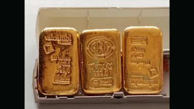 Uttar Pradesh: Gold Worth Rs 86.7 Lakh Seized From Passenger at Lucknow Airport