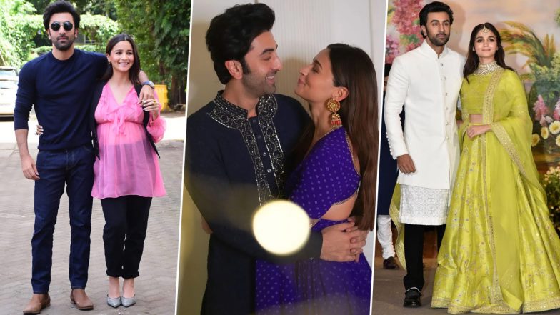 Alia Bhatt, Ranbir Kapoor look elegant in ethnic wear as they visit  Mahakaleshwar temple with Ayan Mukerji