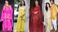 Alia Bhatt, Shraddha Kapoor and Katrina Kaif's Sharara Designs to Bookmark For Your Festive Looks!
